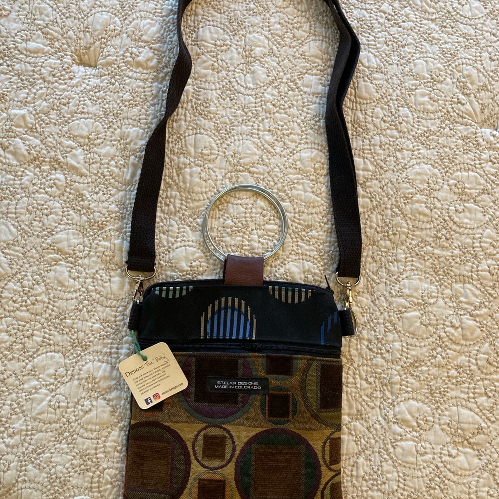 NWT St. Clair Designs Patchwork Purse “the Patty” - Picture 3 of 6